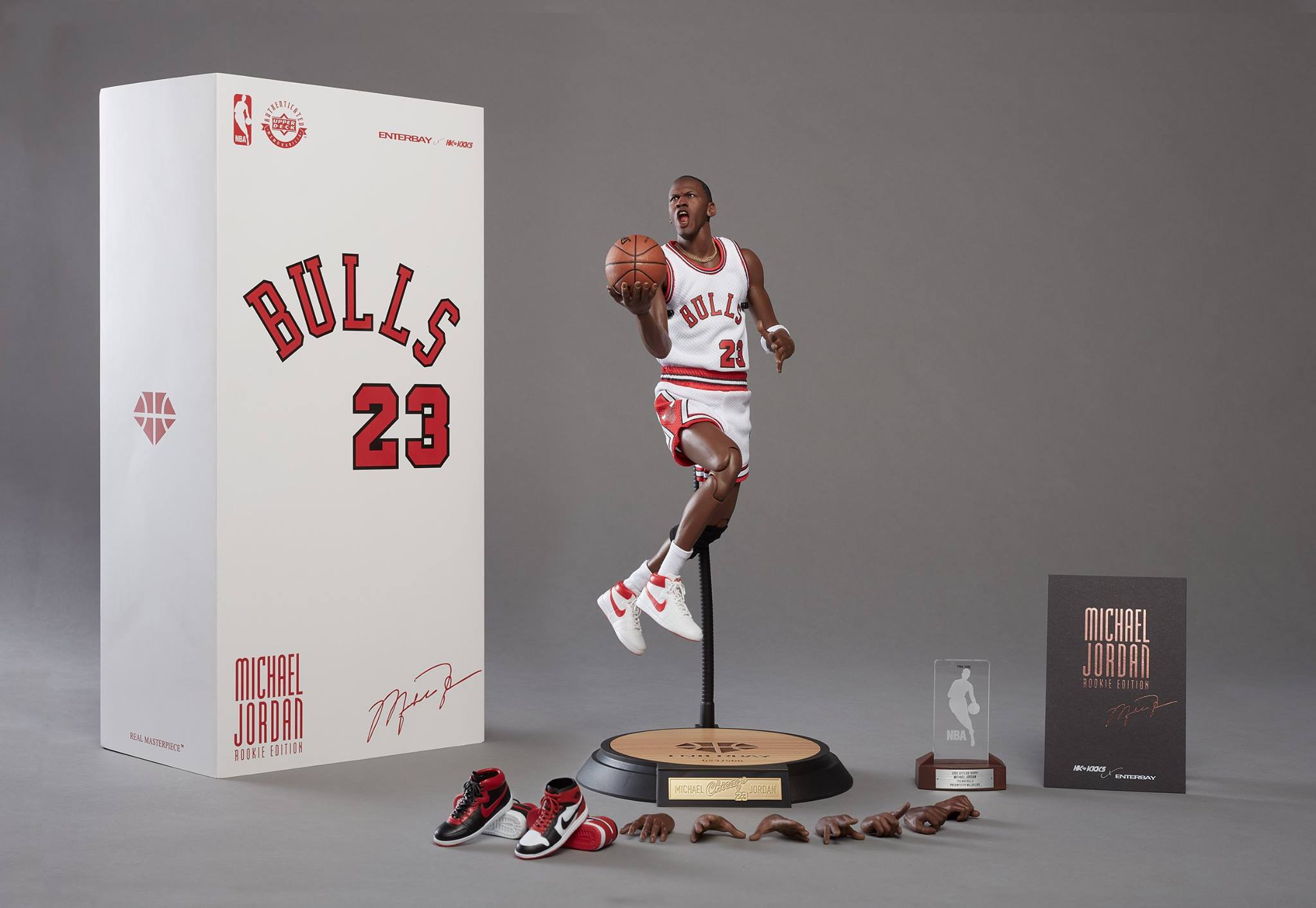 重現新人年風采/ ENTERBAY 1:6 MICHAEL JORDAN 'THE ROOKIE' HK-KICKS