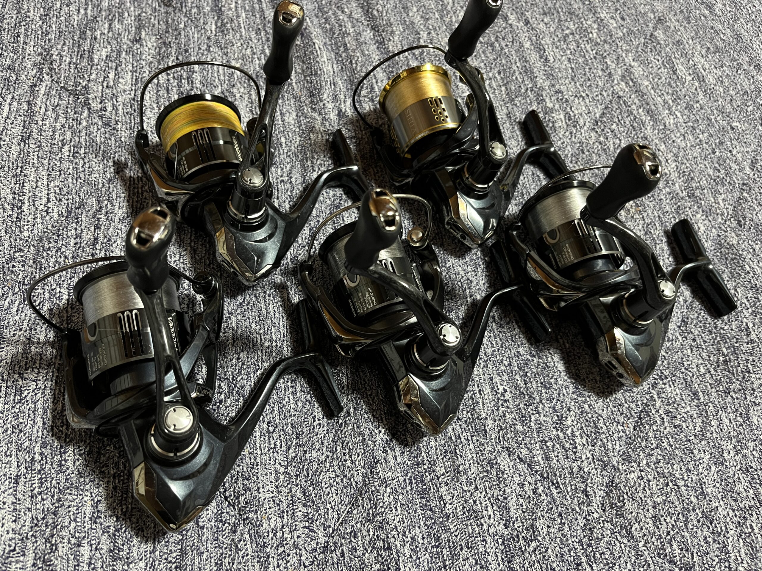 2021年使ったスピニングリール - 黒田健史の「いろはにほへと」