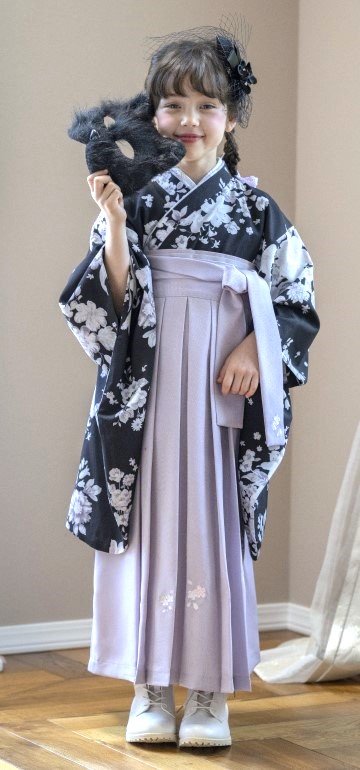 着付け簡単袴セット 刺繍入り袴和装セット コーデ HAKAST18