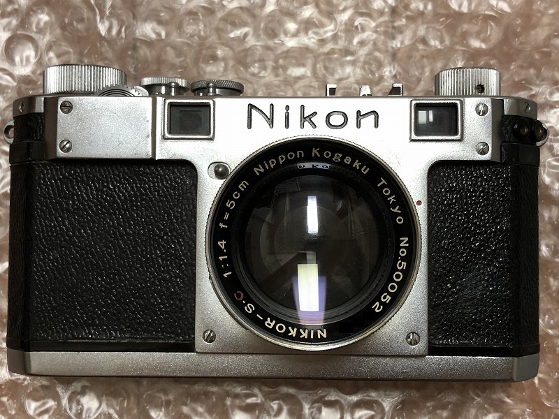 希少レンズを見つけニコンSとともに安く買った: 今日を生きた証