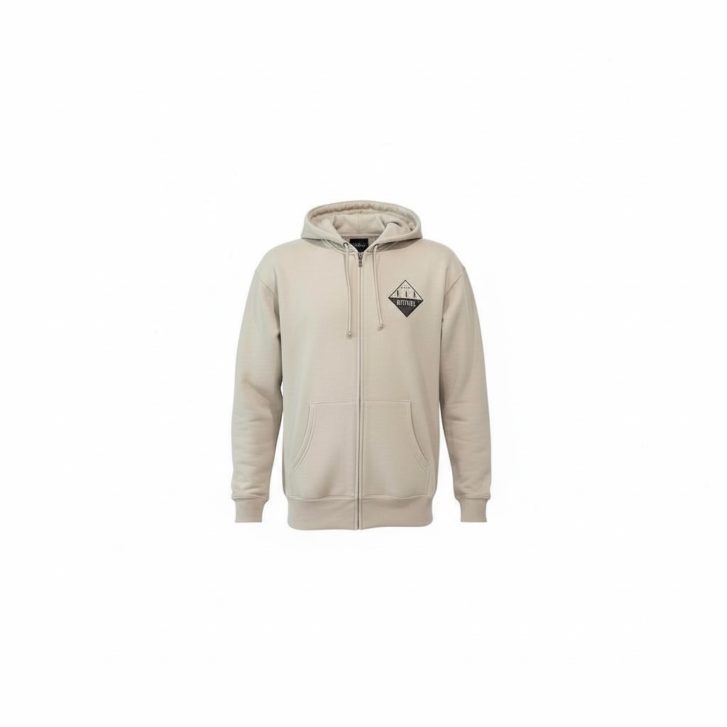 KEIスポーツ 裏起毛ZIPパーカー(2025)（ベージュ） - KEIスポーツ