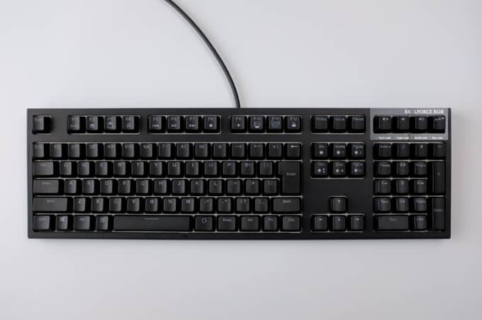 FPSゲーマーがREALFORCE RGB（R2A-JP4G-BK）を使ってみた【レビュー