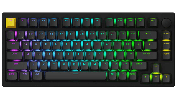 Keychron V1 Max QMK/VIA ワイヤレス カスタム メカニカルキーボード