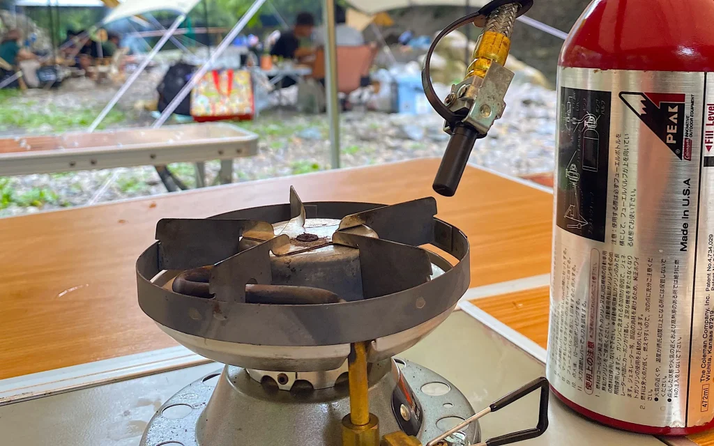 コールマン： PEAK1 デタッチャブルストーブ ‣ Key's Camp Site