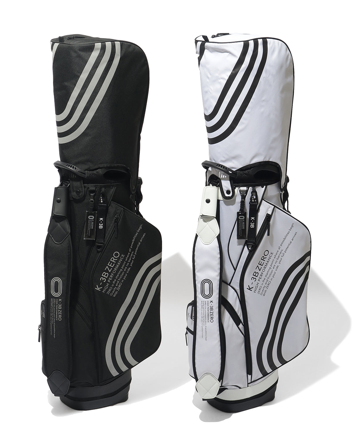 0_701_G ツアー型超軽量キャディーバッグ (ホワイト) – K-3B OFFICIAL SITE