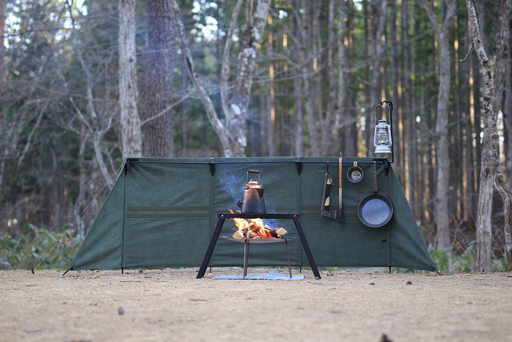 クイックキャンプ焚火陣幕・大焔「僕が持ってる焔との違いは何だ