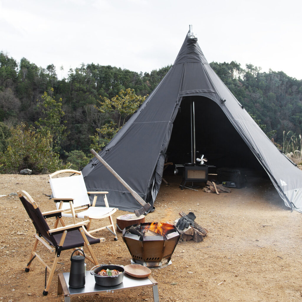 マウントスミ・ストーブテント ノナTC【薪ストーブ好きは要チェック