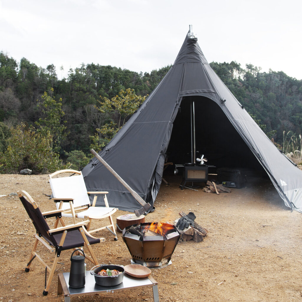 マウントスミ・ストーブテント ノナTC【薪ストーブ好きは要チェック