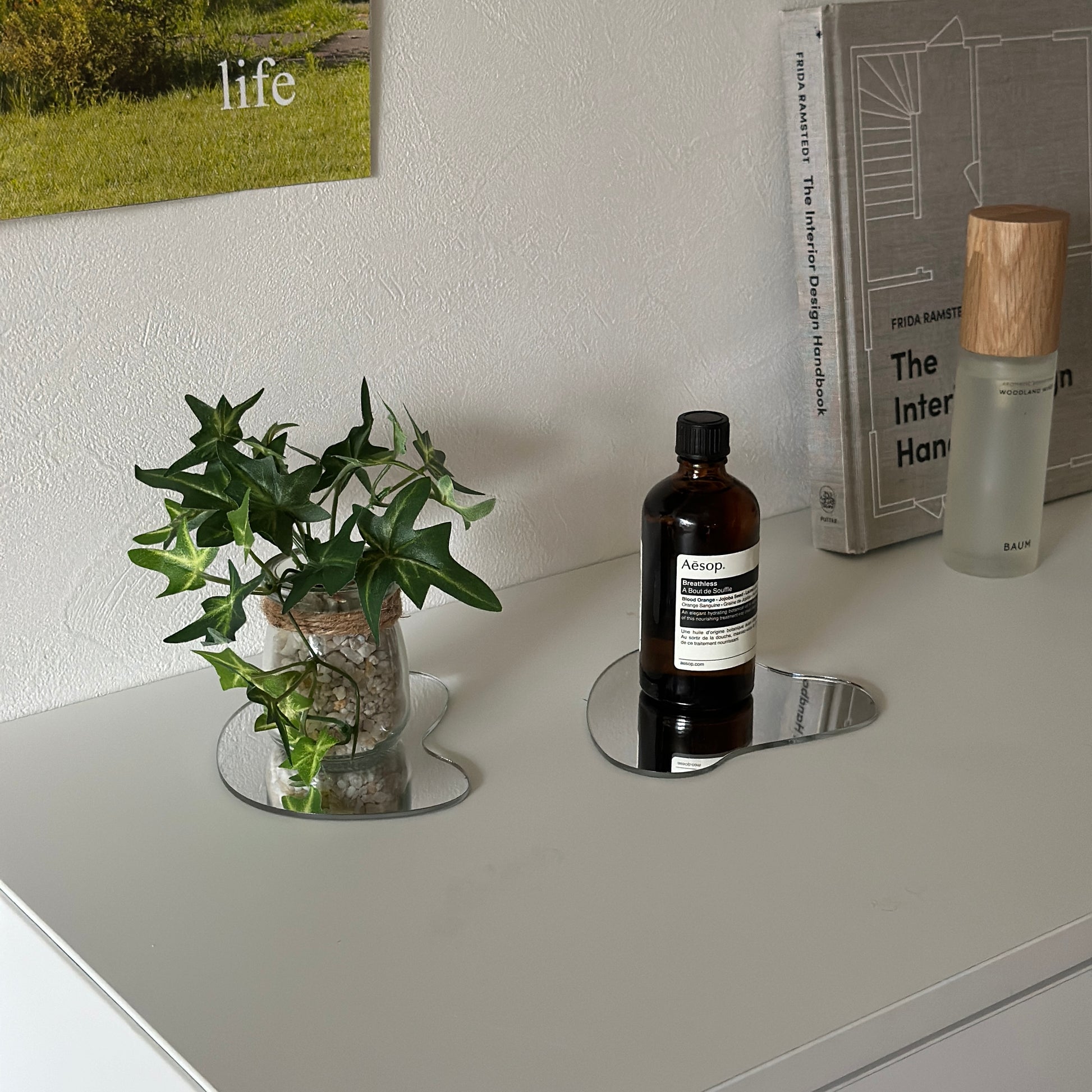 コースター｜ニュアンスミラーコースター 3枚セット - territory