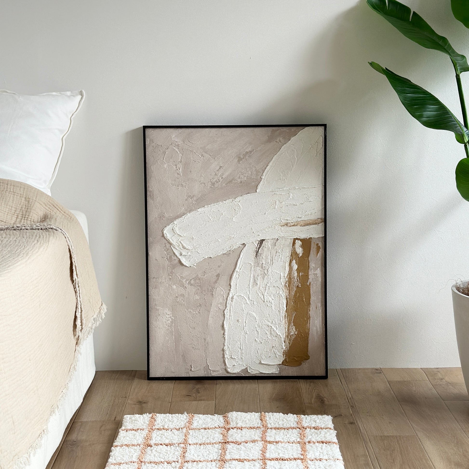 アート｜テクスチャーアート｜beige - territory