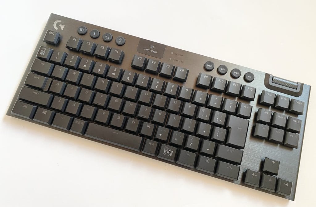 見た目最高”な薄型無線ゲーミングキーボード！G913TKLをレビュー