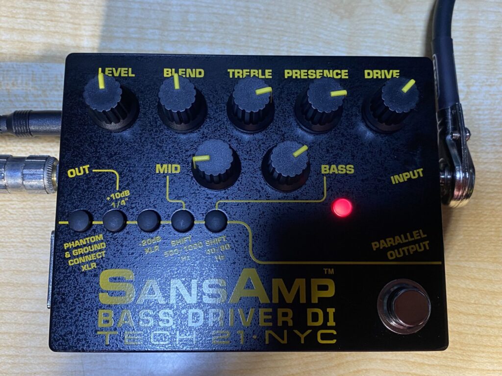 エフェクターレビュー【TECH21】SANSAMP BASS DRIVER DI V2 | K・Iの