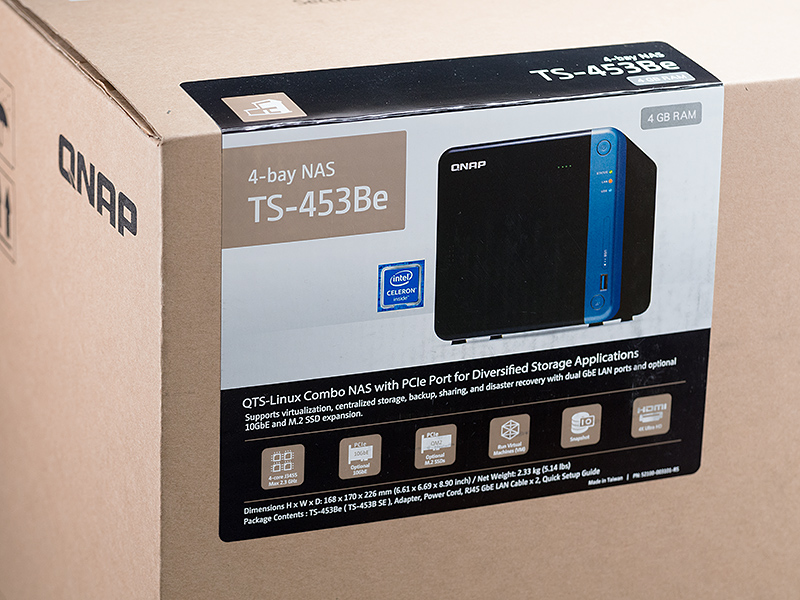 レビュー】自宅のNASを『QNAP TS-453Be』へ変更してみた | Kimagureman