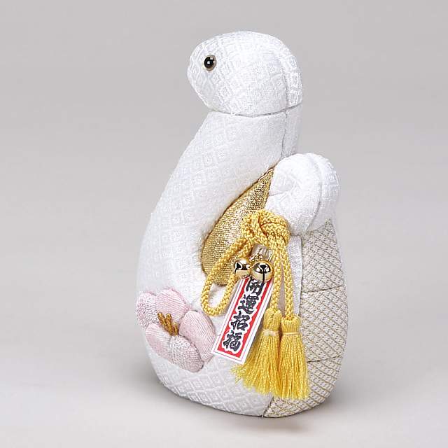 2025年干支「巳」（蛇） 木目込み人形 No18【人形の田辺】