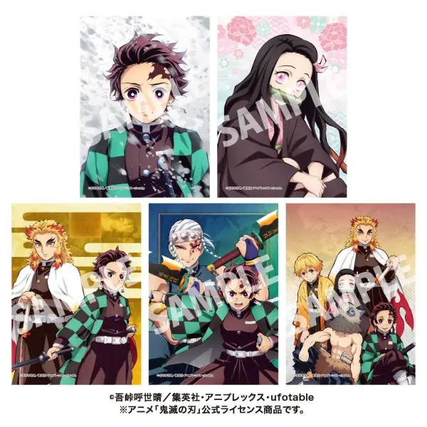 鬼滅の刃 JF2026先行 生ブロマイド【2026年6月発売】