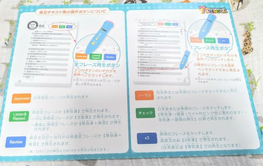 セブンプラスバイリンガル】タッチペン使ってみた！効果は？レベルが