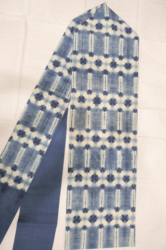 藍染の絞り 片野元彦の仕事」展に行く・その1 – きものを着たい！