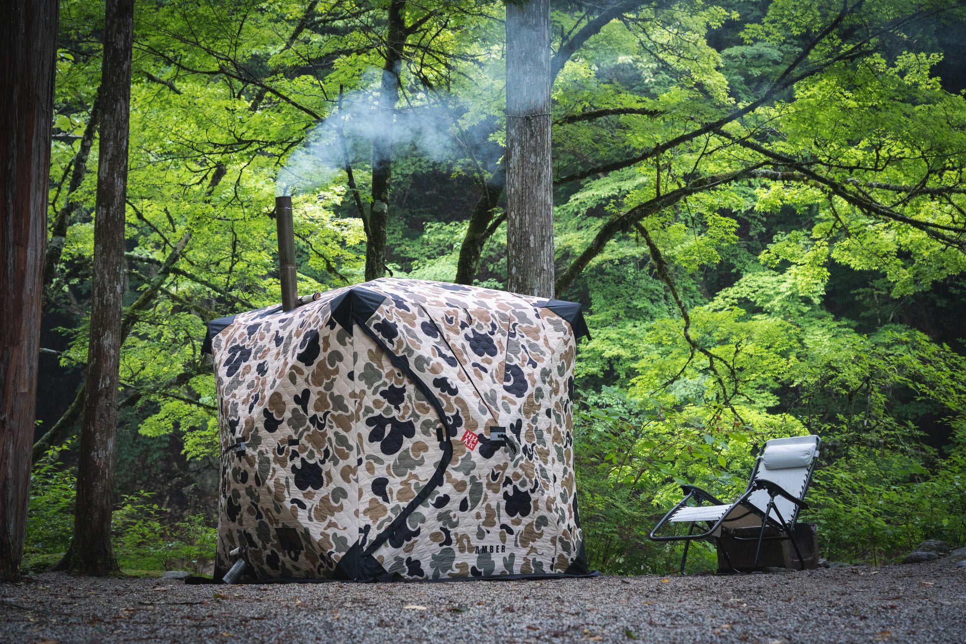 SAUNA TENT MINI2(サウナテントミニ2） HxGN BLACK 1人～2人用