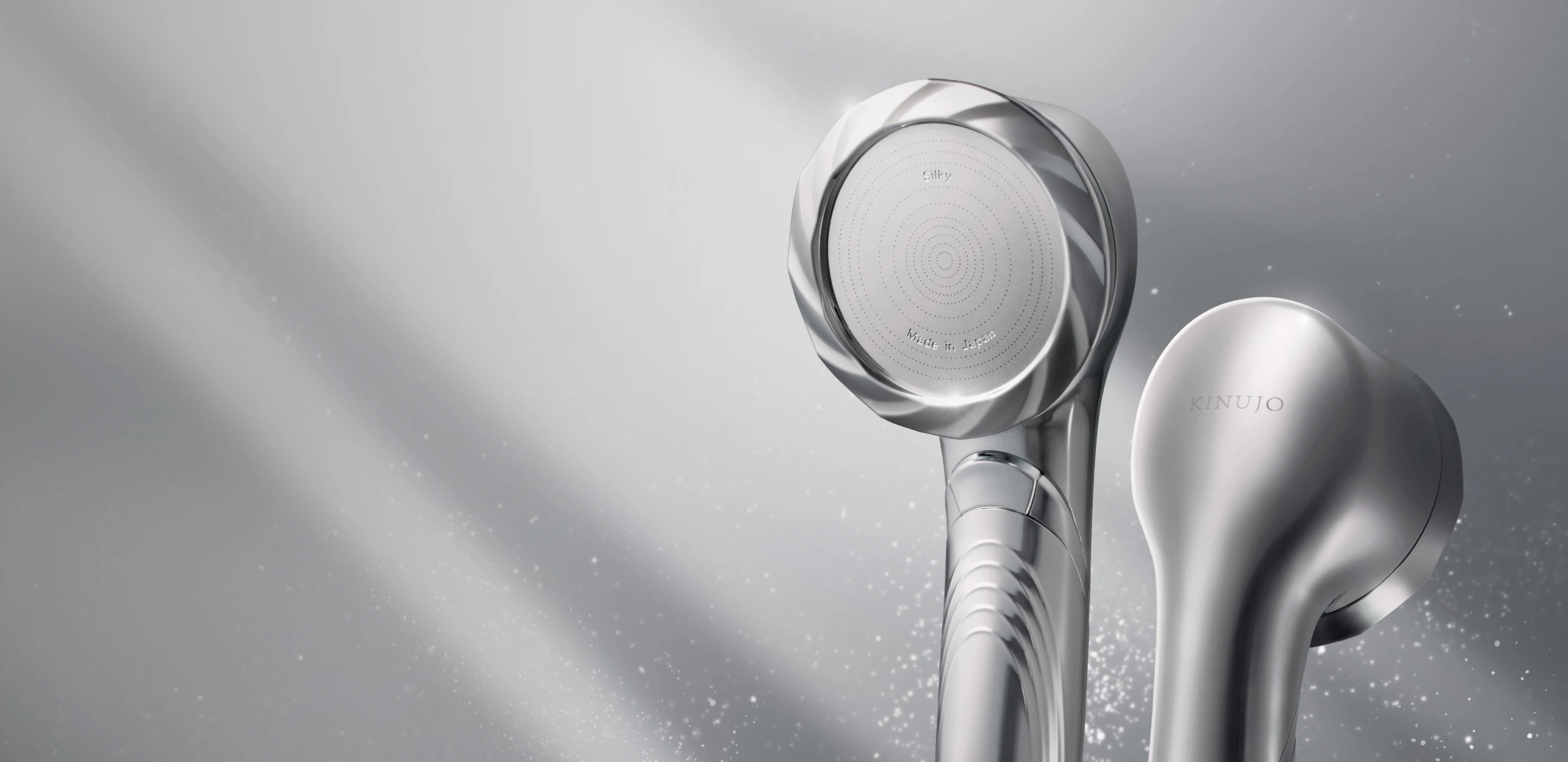 KINUJO Silk Rich Shower｜シャワーで叶える、リッチなバスタイム。