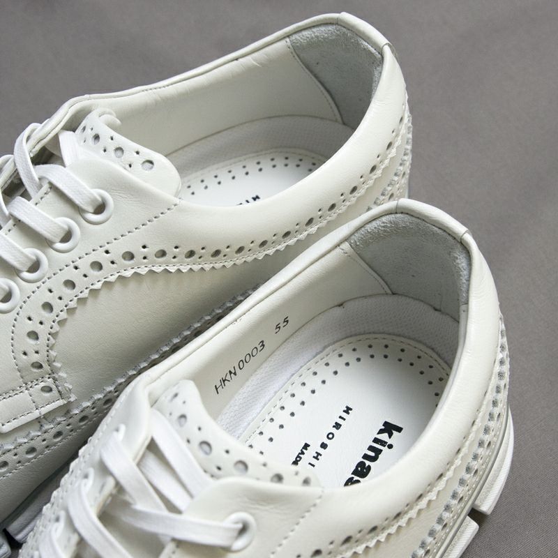 ヒロシツボウチ×木梨サイクル コラボスニーカー（ホワイト） | 木梨