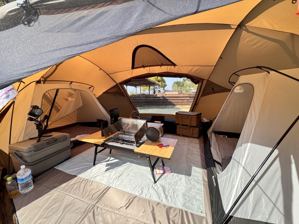 シェルインナーDuoレビュー 2025年新作 坊主キャンパー