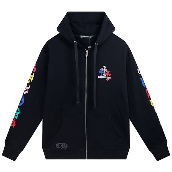 Chrome Hearts Multi Color Cross Zip Hoodie クロムハーツ マルチ
