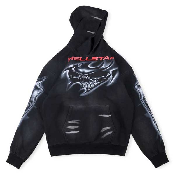Hellstar Hell Print Parker ヘルスター ヘル プリント パーカー｜KINGDOM