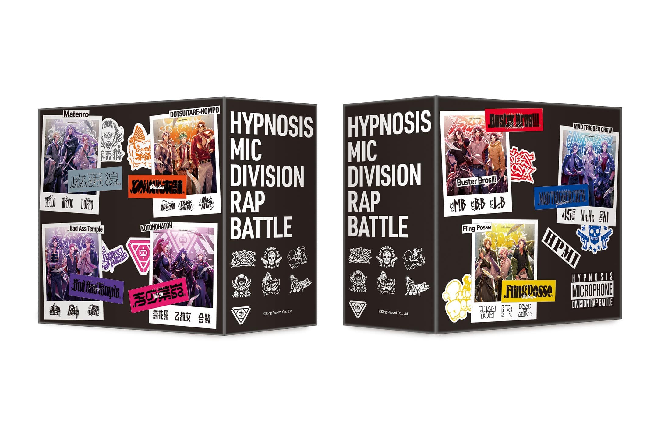 言の葉党 ＋アクリルブロック3種セット ヒプノシスマイク -Division