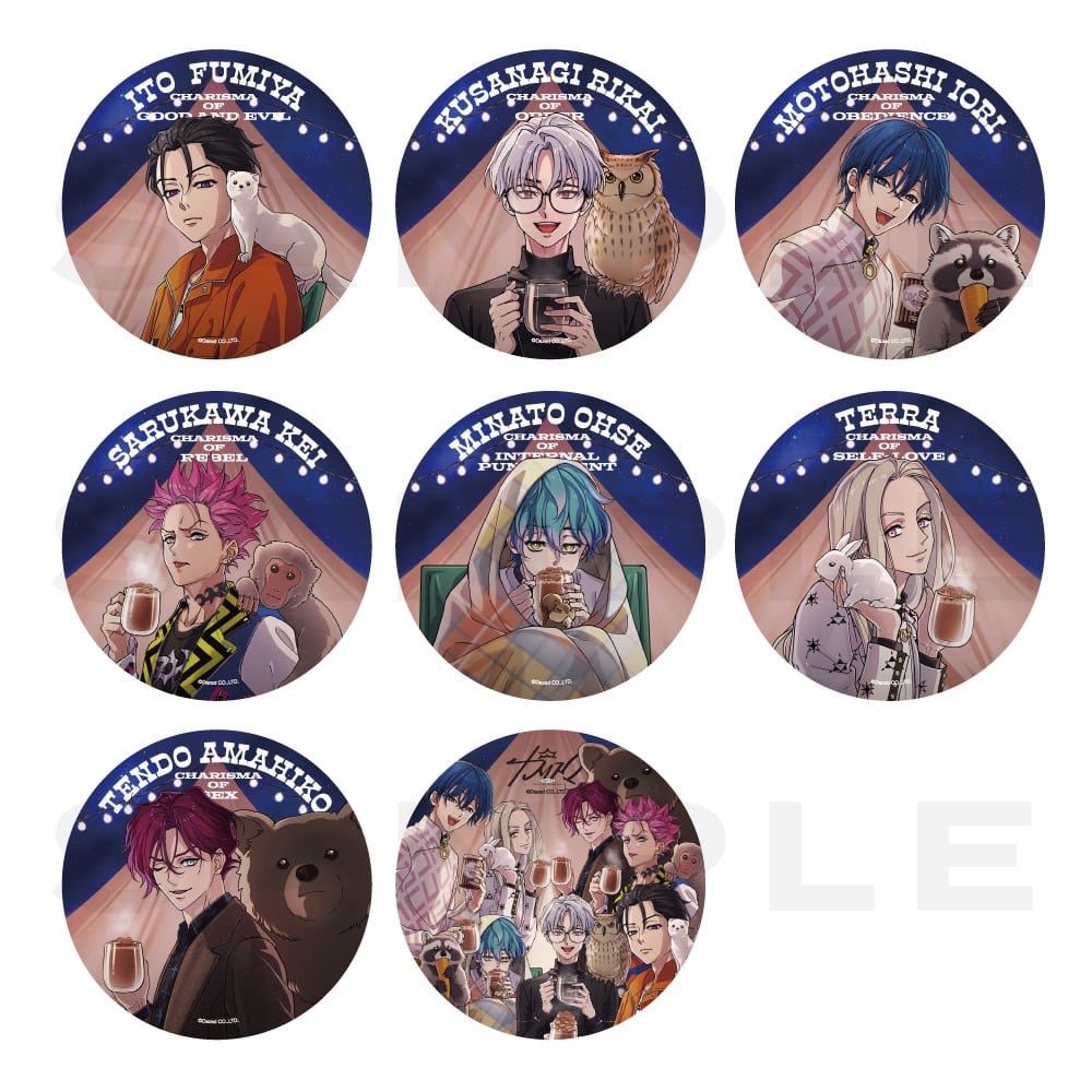 カリスマ 天彦 WEAR2 ガンボ ガンボツアー 缶バッジ 交換 買取 譲渡 ｝ カリスマ 缶バッジ ガンボ ガンボツアー WEAR2 立ち