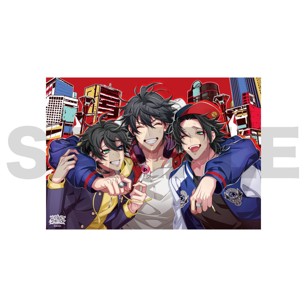 HYPNOSISMIC -Division Rap Battle-OFFICIAL GOODS|クリアポスター(The