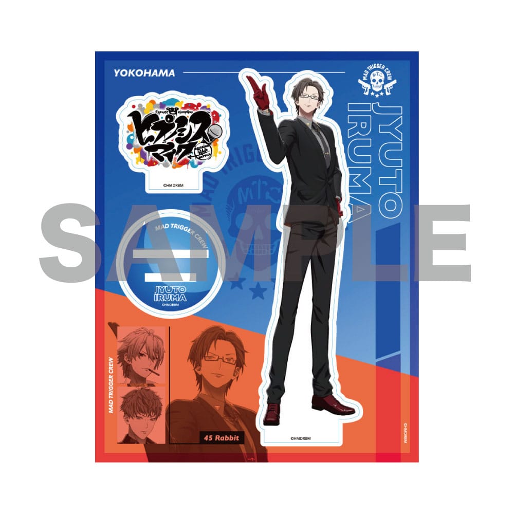 左馬刻　アクリルブロック HYPNOSISMIC -Division Rap Battle-OFFICIAL GOODS|.MAD TRIGGER CREW