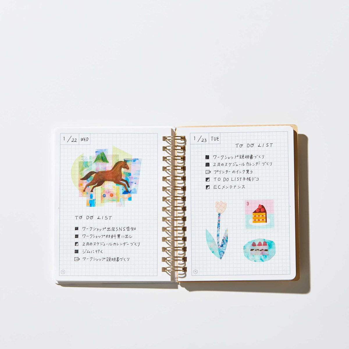 HITOTOKI NOTE パスポートサイズ リングノートタイプ HN-PR02 フルーツ