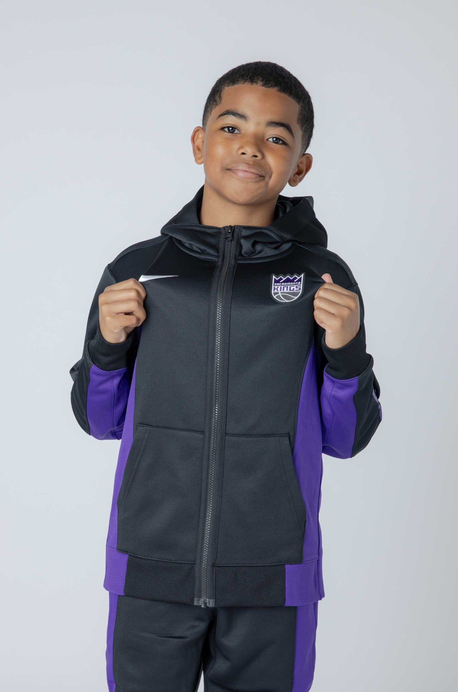 Youth Nike Dri Fit Showtime Full Zip Hoodie