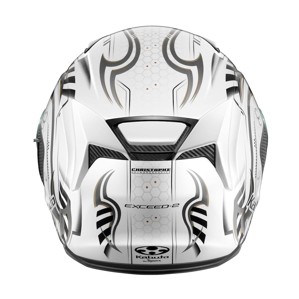 オージーケーカブト、新型オープンフェイスヘルメット「EXCEED-2 CYBER