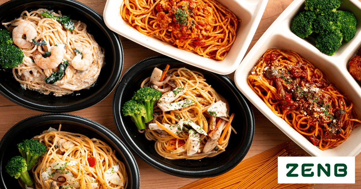 筋肉食堂DELI】パスタ商品に『ZENBヌードル』採用！高たんぱくパスタが