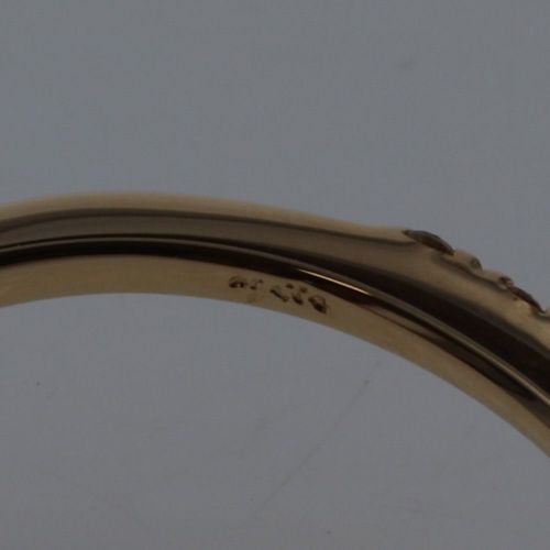 アガット リング 指輪 ハーフエタニティ D0.06ct 10164111095 K18