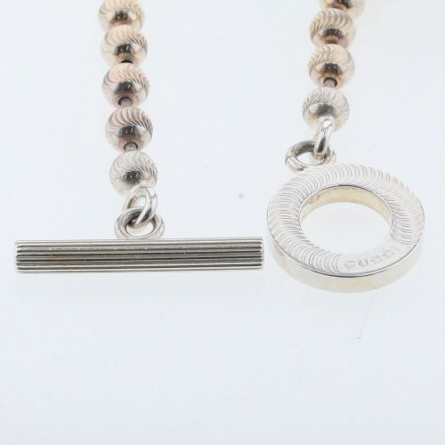 グッチ ブレスレット ボール チェーン 602707 J8400 8106 シルバー925