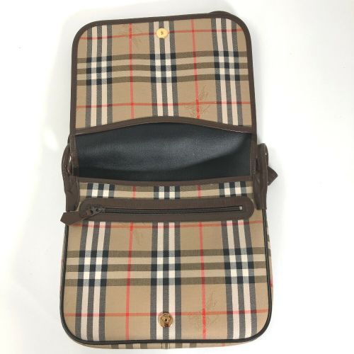 バーバリー ショルダーバッグ ノバチェック ホースロゴ ヴィンテージ