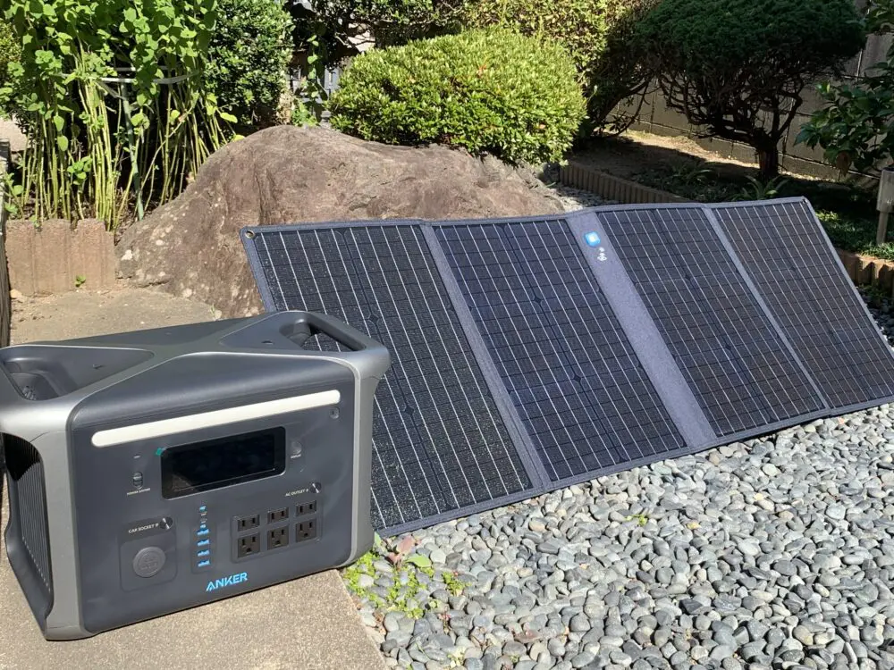 自家発電！ Anker 757 ポータブル電源とソーラーパネル レビュー