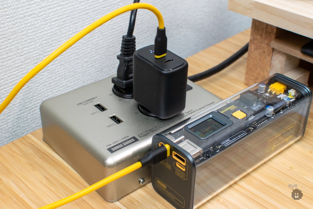 SHARGE STORM2レビュー。“超スケルトン“でIPSパネル付きの、大容量