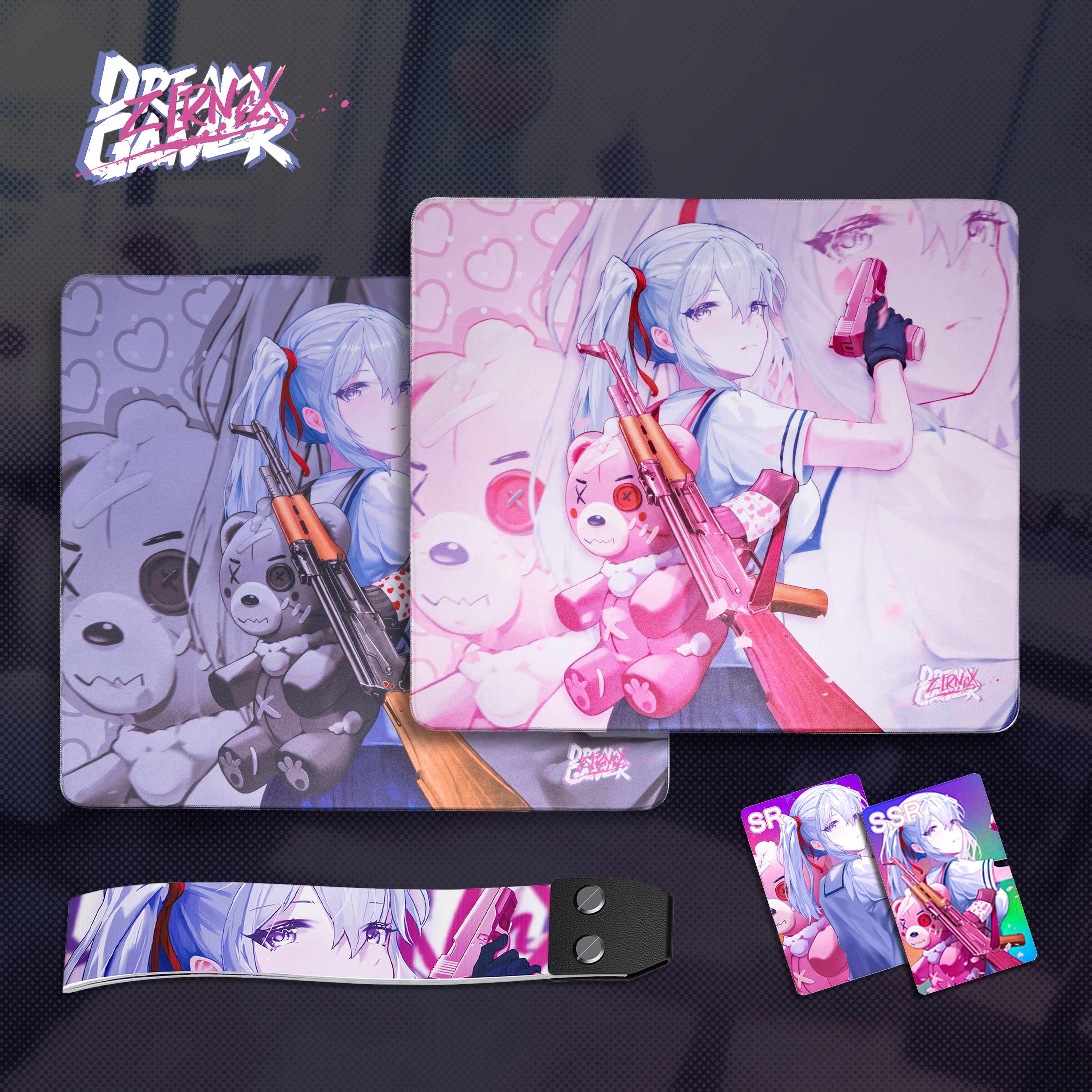 ZIRNEX × DreamGamer - REINA 宮内怜茉【布製マウスパッド】