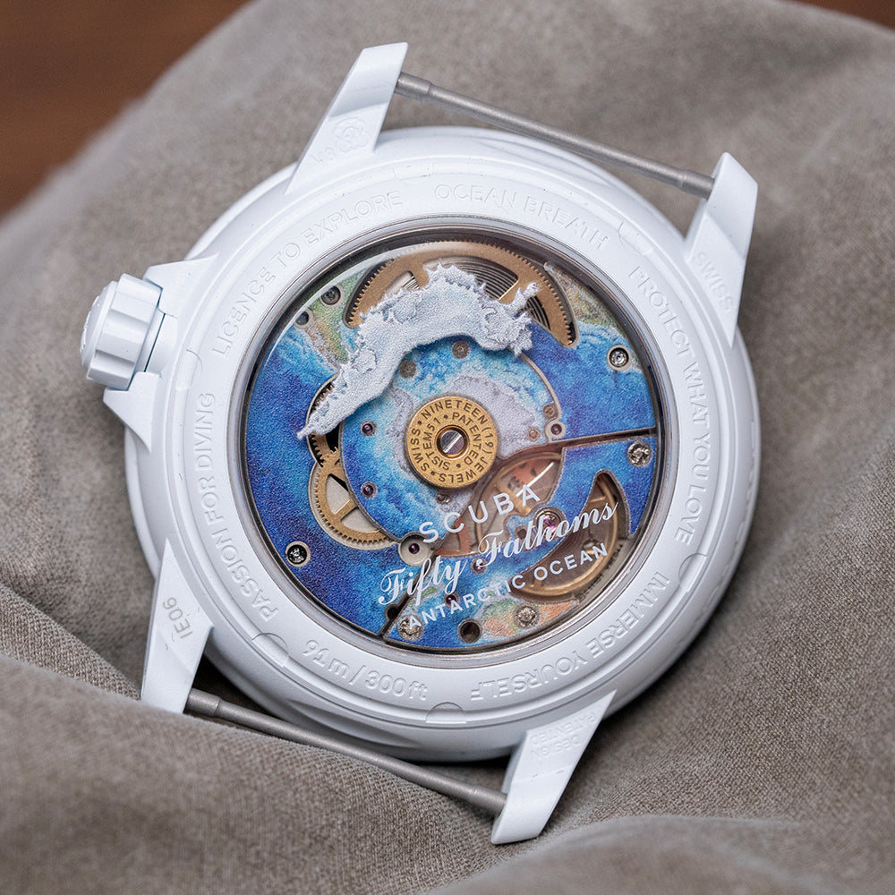 2024 Swatch x Blancpain 'Fifty Fathoms' Antarctic Ocean