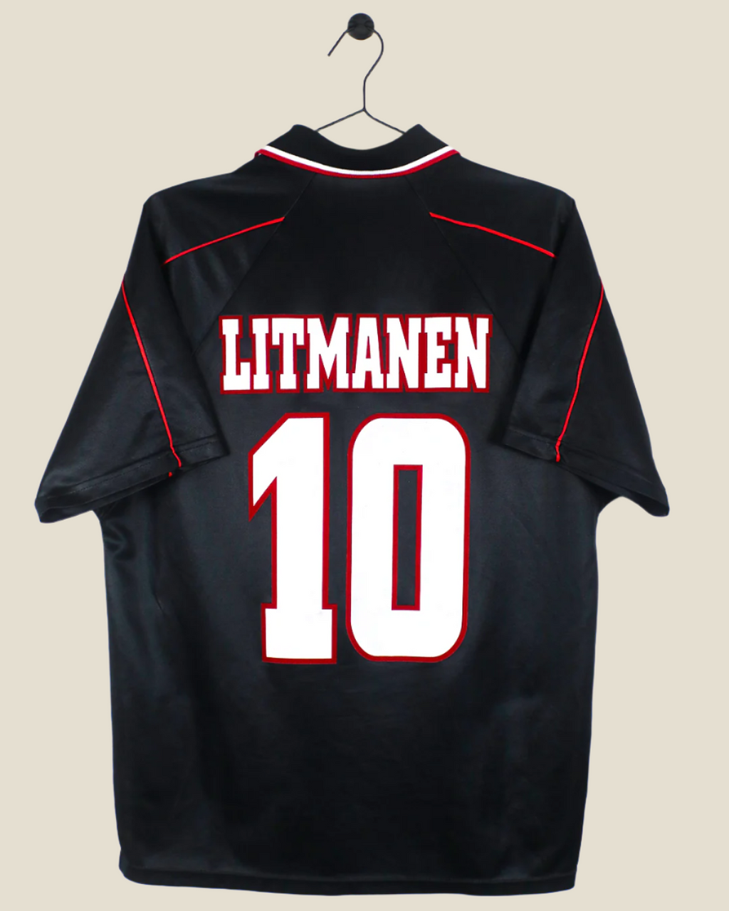 AJAX 1998/99 LITMANEN #10 AWAY SHIRT (M) UMBRO – Kick Off Vintage
