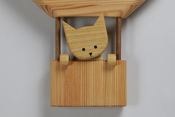 気球の時計／商品一覧 | キコリ 手づくり時計工房【本店】｜壁掛け