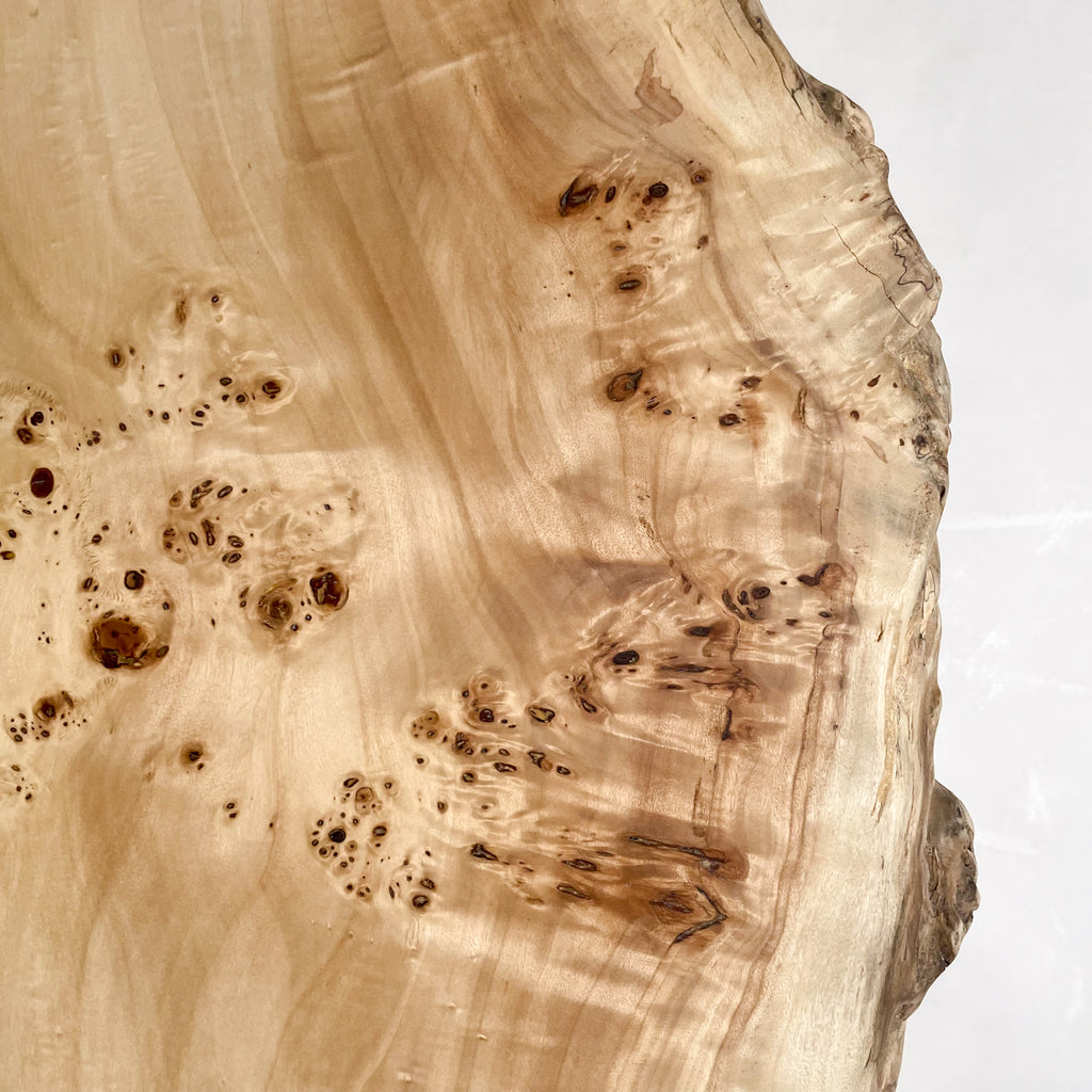 KIDOMEIMOKU ポプラ一枚板ダイニングテーブル｜150cm(4人掛け