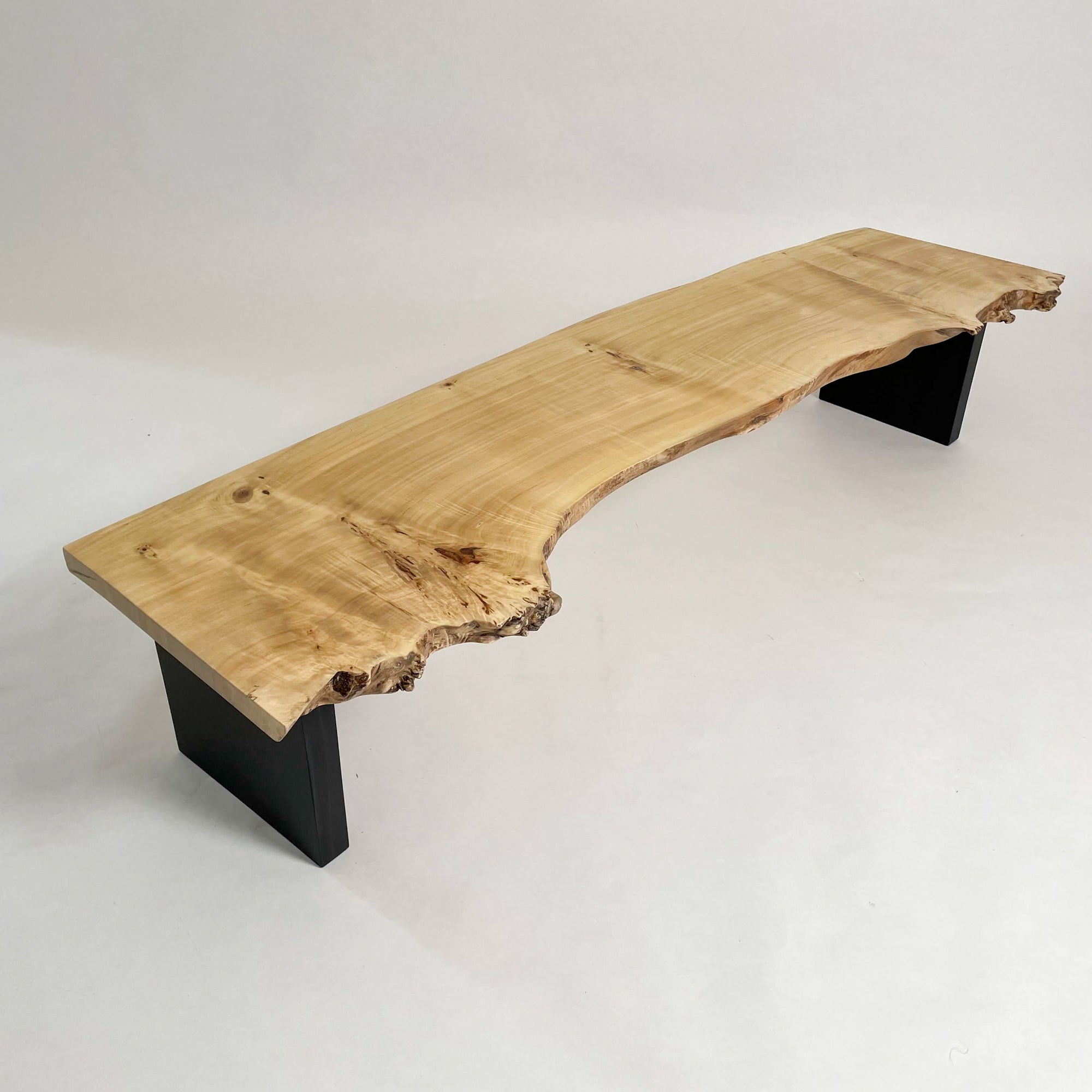 KIDO MEIMOKU ポプラ一枚板ベンチ｜170cm(2人掛け) – 【公式】鬼童銘木