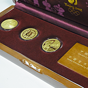 K24 北京オリンピック記念金貨の買取実績【金・貴金属の買取本舗七福神】