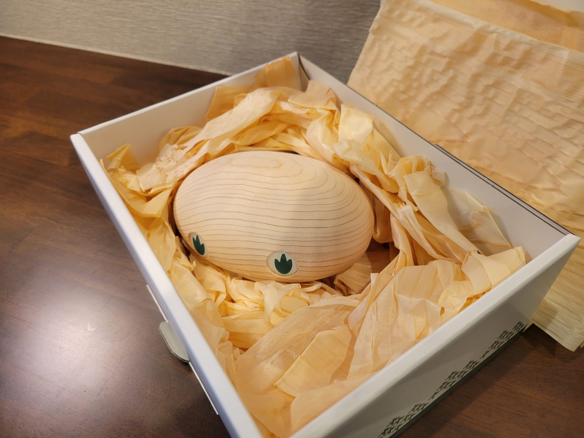 住友林業 きこりん 模型 非売品 木製 1/27届きたて】住友林業 きこりん