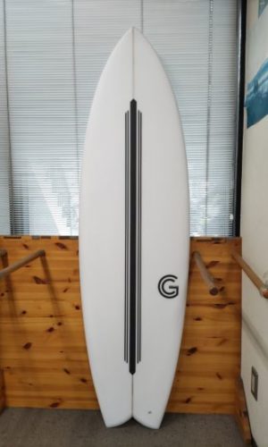 最短上達ボード！フィン付！】CROSS GEAR surfboard 60PUmodel (6'0