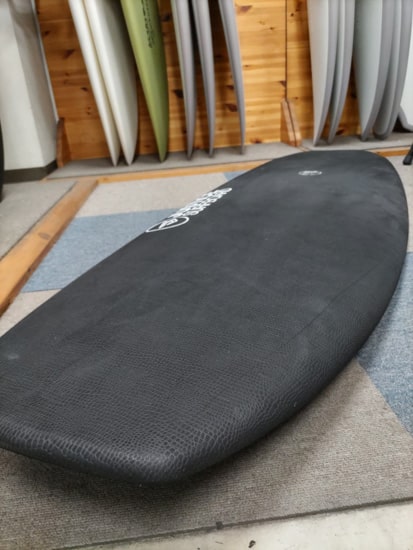 中古】JUSTICE surfboard BARRACUDA PRIM クロコダイルスキン model (5